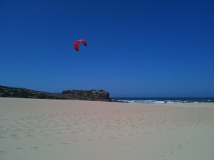Kitesurfing in Carrapateira