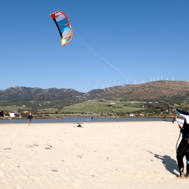 Flying an LEI Kite