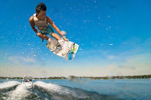 wakeboarding